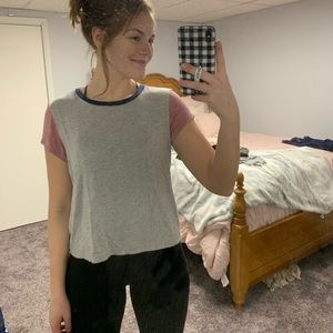 3 American eagle soft and sexy tees